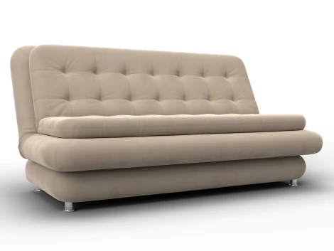 Диван-книжка Лига-123 (Металл,ЛДСП,Брус,Доска,Велюр/Бежевый) Лига Диванов 137615