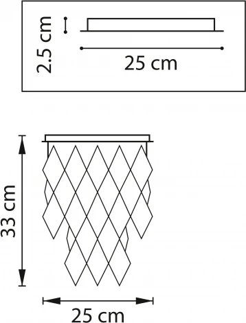 Потолочная люстра Lightstar Limpio 722063