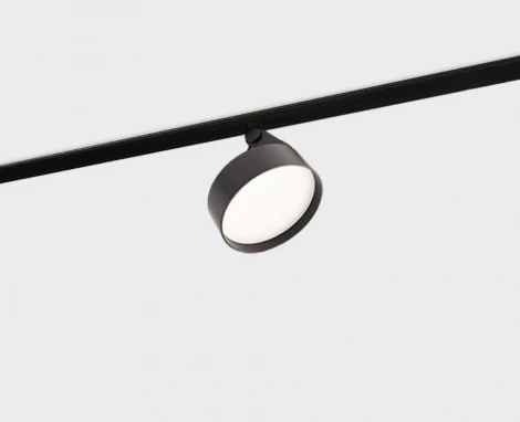 Трековый светильник магнитный 12W 48V Italline IT012-5028 black 3000K