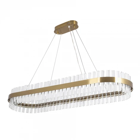 Подвесная люстра светодиодная хрустальная с регулировкой цветовой температуры Modelux MODELUX ML.80116.1200