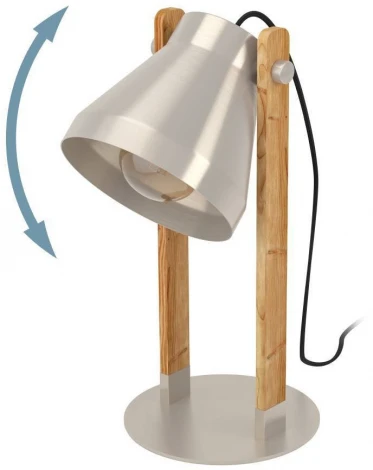 Настольная лампа Eglo Cawton 43953 (220V, выключатель)