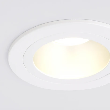 Встраиваемый точечный светильник Elektrostandard 122 MR16 серебро/белый