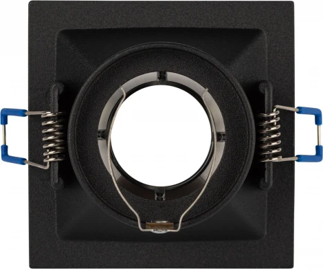 Встраиваемый точечный светильник ЭРА KL102 BK/CH (12V)