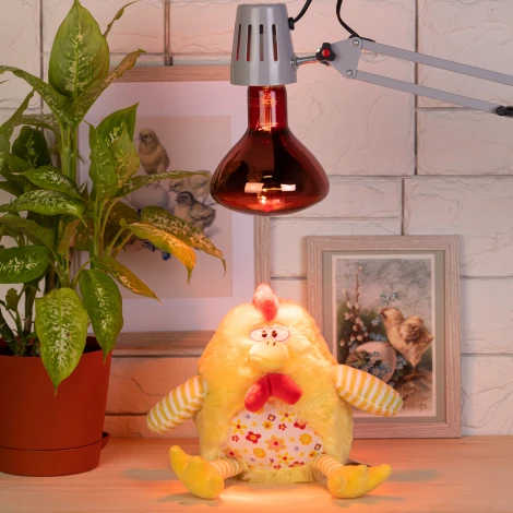 Лампочка инфракрасная E27 220 Вт ЭРА ИКЗК 220-250 R127