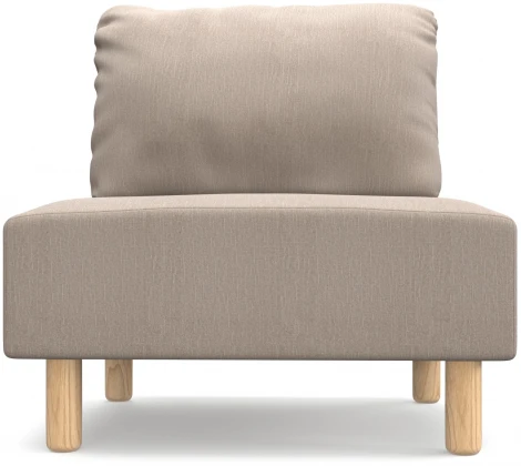 Кресло Arsko Свельд бежевая рогожка