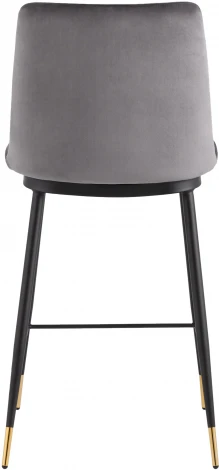 Стул полубарный Stool Group Мелисса велюр темно-серый УТ000035752