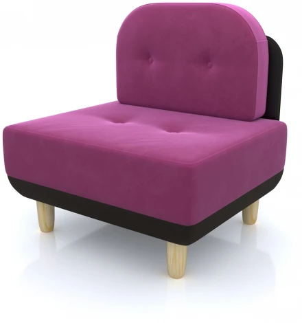 Кресло Arsko Торли фиолетовый велюр