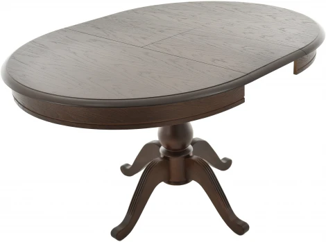 Стол Фабрицио D100, Орех темный, Аврора