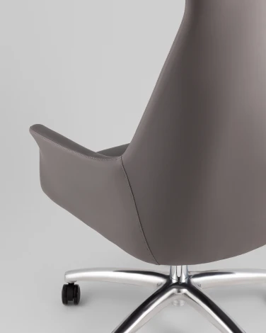 Кресло руководителя TopChairs Viking NEW серое арт.УТ000039424