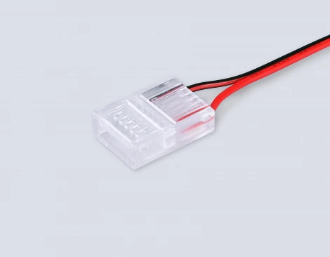 Соединитель гибкий односторонний COB 12/24V для лент 12 mm (2 конт.) (10шт) Ambrella Illumination GS7378