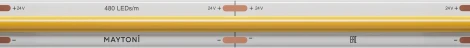 Светодиодная лента Ultra 24В COB 15Вт/м 3000K 5м IP20 Maytoni 201224