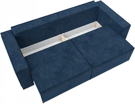 Диван прямой Куба Лига Диванов (Велюр) арт.126557