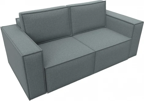 Диван прямой Куба мини (Серый/Рогожка) Лига Диванов арт.121891