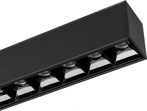 светильник магнитный MAG-LASER-45-L320-12W Warm3000 (BK, 15 deg, 24V, DALI) (Arlight, IP20 Металл) 046528