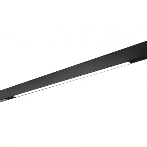 Трековый светильник светодиодный, магнитный 12W 48V Crystal Lux Space CLT 0.33 001 18W BL M4000K