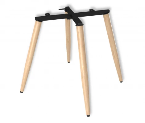 Стул Sheffilton SHT-ST36-1/S95-W песчаная буря/прозрачный лак/черный муар 5749335801