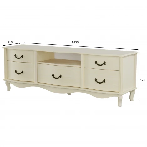 ТВ-тумба Джульетта-2 дуб шампань Л Mebelik 009439