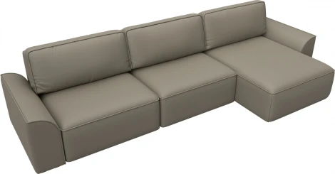 Диван угловой Лига-048 НПБ лонг Лига Диванов (Экокожа) арт.128494