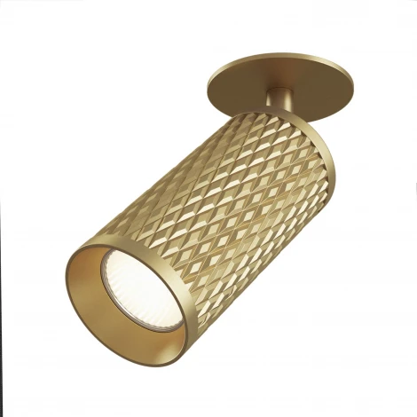 Встраиваемый точечный светильник Maytoni Alfa C037CL-01G