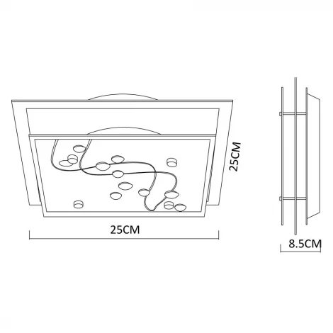 Потолочный светильник Arte Lamp Belle A4891PL-1CC