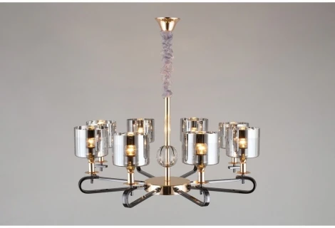 Подвесная люстра Omnilux Ausonia OML-68703-08 (220V, на цепи)