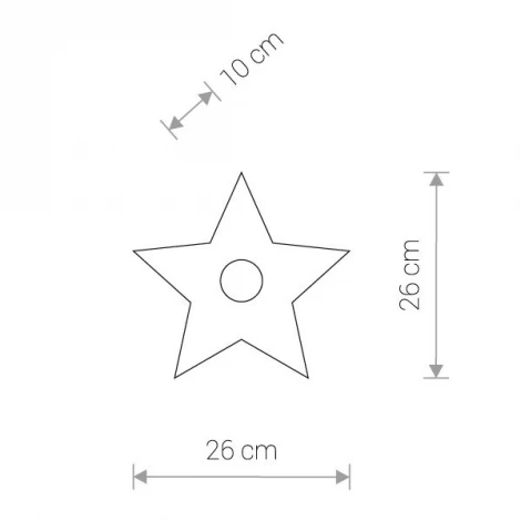 Настенный светильник Nowodvorski Toy-star 9376
