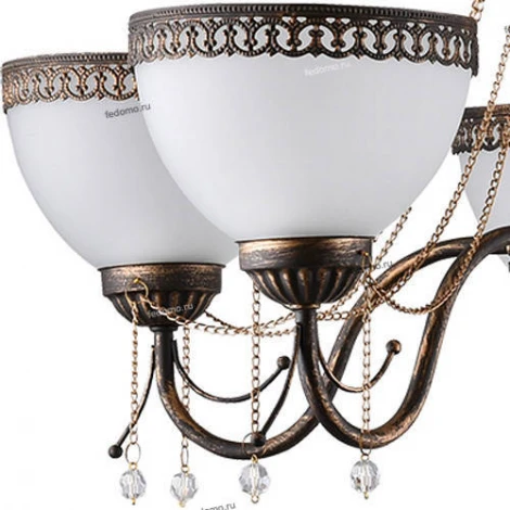 Подвесная люстра IDLamp Сhiacchierino 557/5-Blackpatina