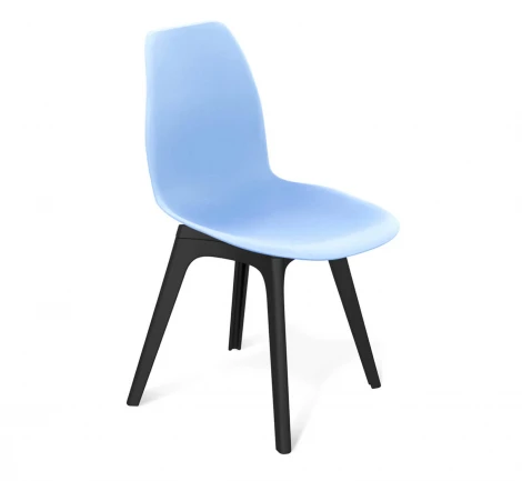 Стул Sheffilton SHT-ST29/S195 Голубой pan278/черный 5276978402