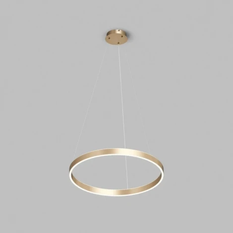 Подвесной светильник светододный Denkirs Raydia DK6273-SG 60 Вт 3000–4000К металл+акрил, матовое золото