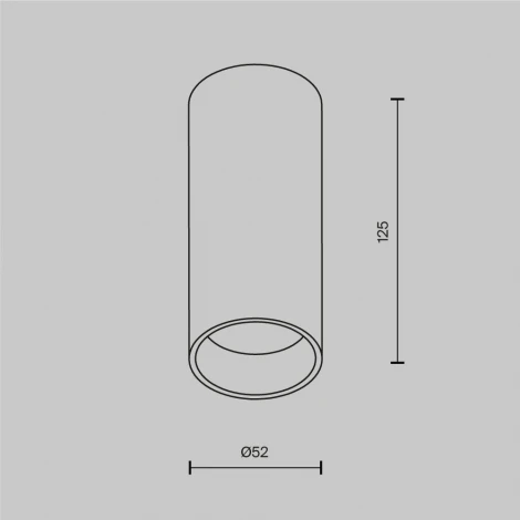 Потолочный светильник Maytoni Technical Focus Led C056CL-L12W3K-W-PT