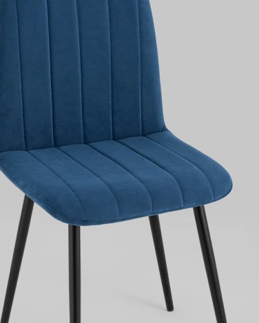 Стул Stool Group Easy велюр синий УТ000034886