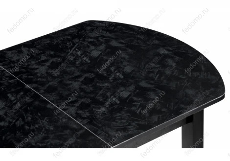 Стол Woodville Гюрен лофт черный / черный 459672