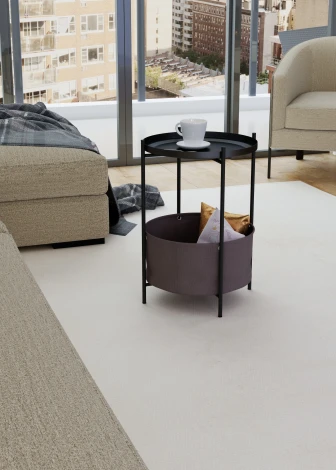 Журнальный стол LAVARIS Элдэй CUBA CHOCOLATE(Коричневый)/черный муар 6238440803