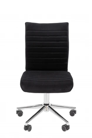 Офисное кресло Chairman 033 Россия ткань велюр T-84 черный