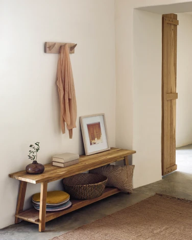 Банкетка La Forma (ex Julia Grup) Safara (Дерево,Тик)