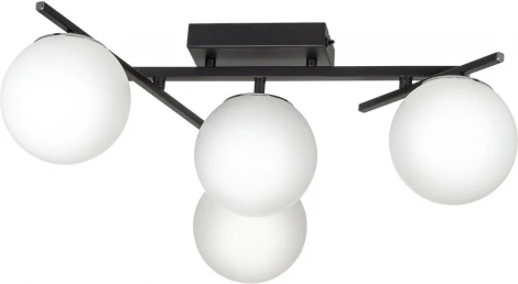 Потолочная светодиодная люстра на штанге с пультом управления Citilux Dorsy CL223142 (плафоны шарики) (регулировка яркости, 220V, шарики)