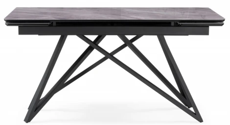 Кухонный стол Notta Вилсон (Металл,Стекло/Черный) арт.612174