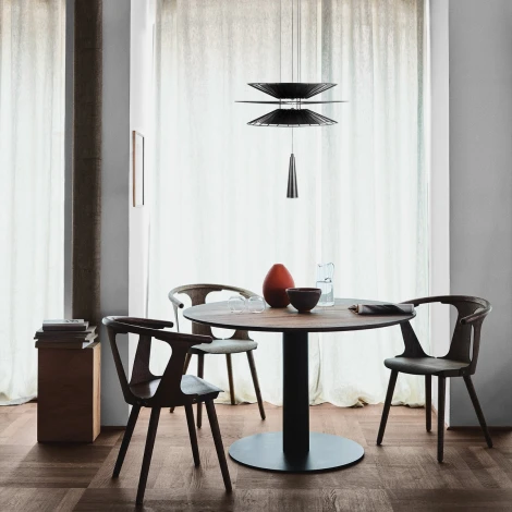 Подвесной светильник Loft It Star 10141B/600 Black (220V, на тросе, круглые, летающая тарелка)