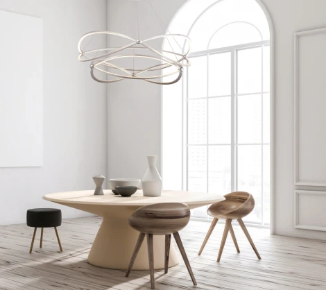 Подвесной светильник Maytoni Weave MOD062PL-L103CH3K (LED, 220V, на тросе)