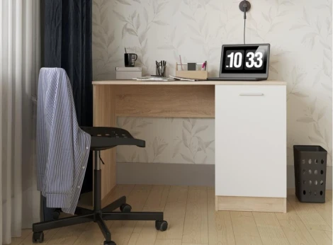 Письменный стол Woodville Бишоп 4 дуб сонома / белый 559241