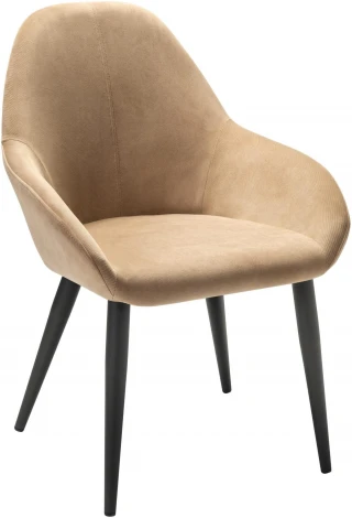 Кресло Kent Diag beige/черный R-Home арт.410119130h_Diagbeige_черн