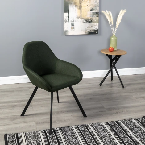 Кресло Kent темно-зеленый/Арки R-Home арт.410119127h_ТмЗел_Арки