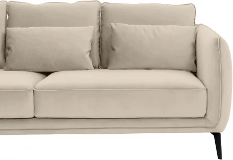 Диван Amsterdam трехместный ОГОГО (арт.698440), (Ткань/Бежевый)