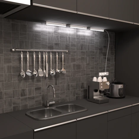 Настенно-потолочный линейный светильник светодиодный с выключателем Gauss Tl 130511305 (220V)