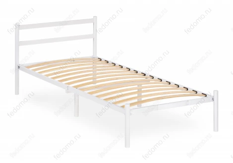 Односпальная кровать Woodville Фади 80х200 белая 491581