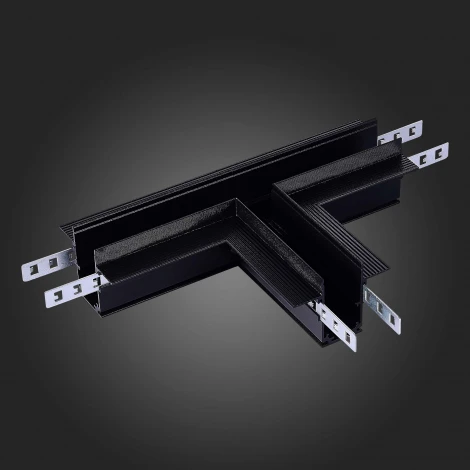 Коннектор T-образный для встраиваемого магнитного шинопровода под ГКЛ 12мм ST Luce Skyline 48 ST007.499.12