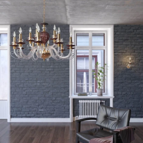 Подвесная люстра Odeon Light Siena 3929/15