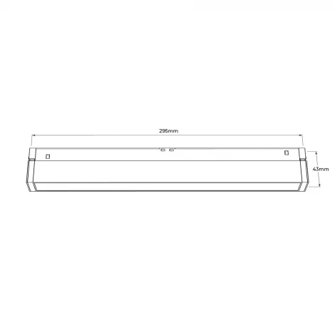 Трековый светильник магнитный 7V 48W RAUMBERG LINEAR3007Bk 3000K (LED)