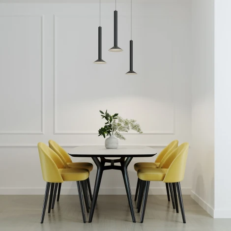 Подвесной светильник Elektrostandard Fest 50315 LED 7W 4000K графит (220V, на проводе, круглые)