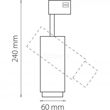 Трековый светильник Lightstar Fuoco 215447